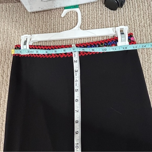 Dave & Johnny Top And Skirt Set. Floral Embroidered Top and Maxi Length Skirt - Picture 15 of 16